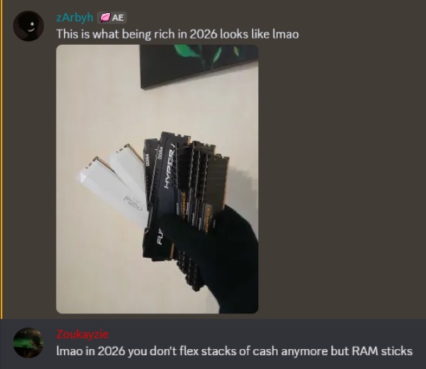 Screenshot #11: result posted by a member in the profits channel